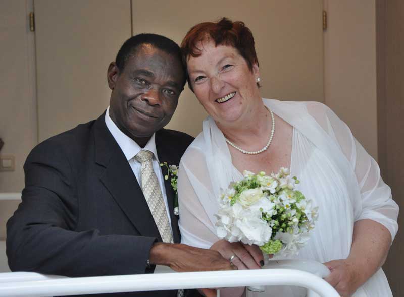 Gerlinde Ajiboye Ames Hochzeit