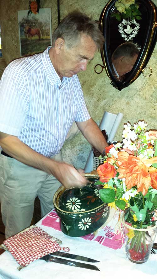 Zeremonienmeister Schildknecht